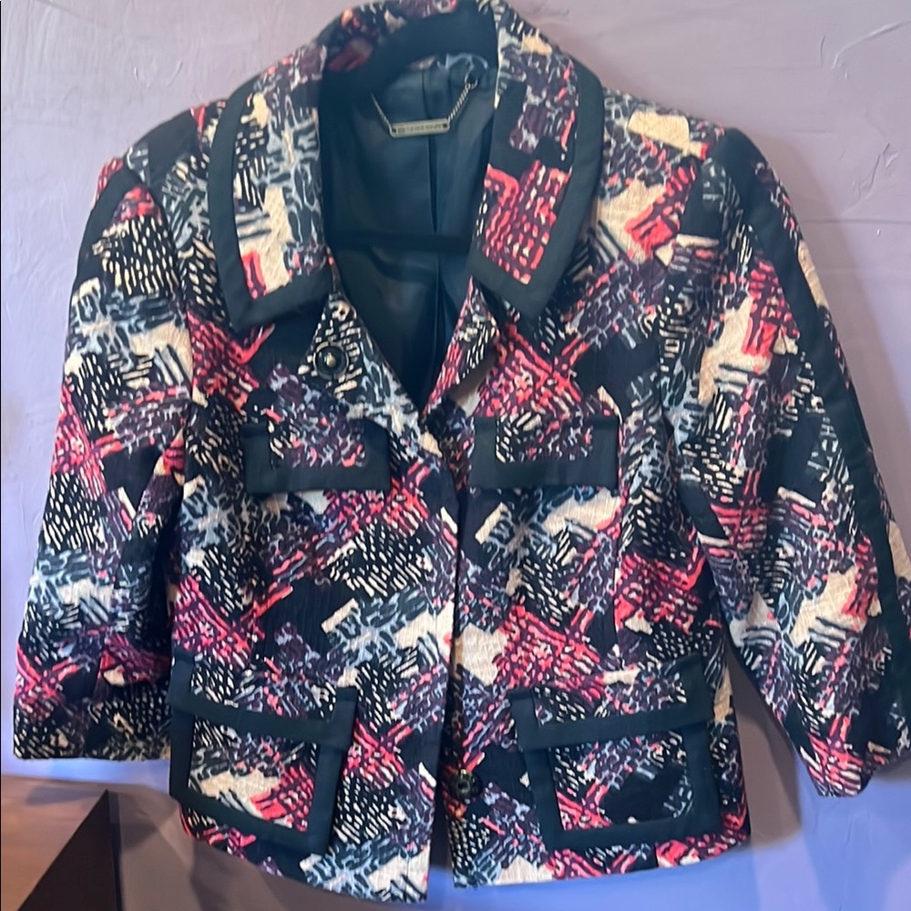 Trina Turk Vibrant Multicolor Jacket